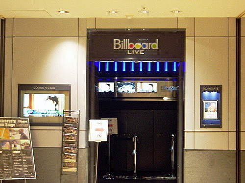 Billboard-Live 大阪 写真