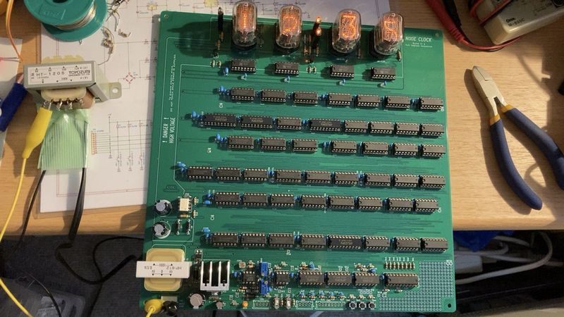 All-discrete clock